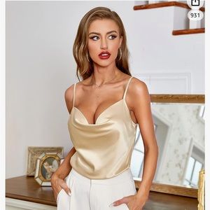 Woman’s silk cami